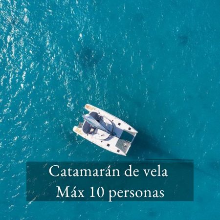 Catamaran de vela 10 personas