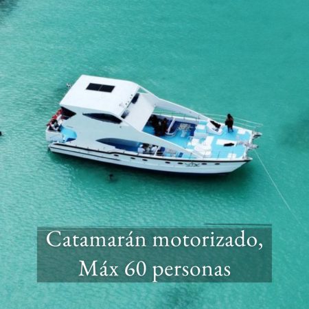 Catamaran motorizado