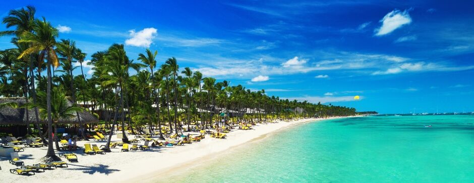 Paradise beach of Punta Cana