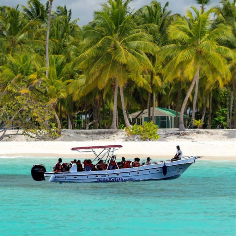 speed boat saona island