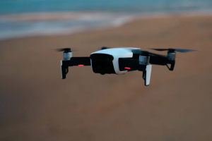 drone in saona island