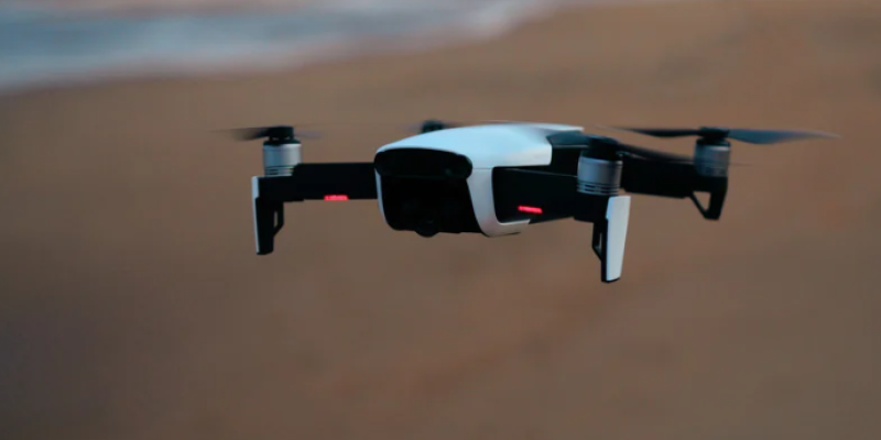 drone in saona island