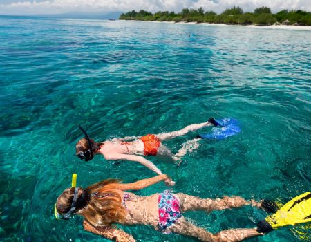 Snorkeling near Catalina Island's vibrant reef