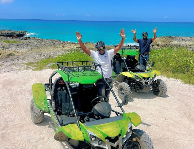 Buggy bayahibe demi journée grotte et snorkeling